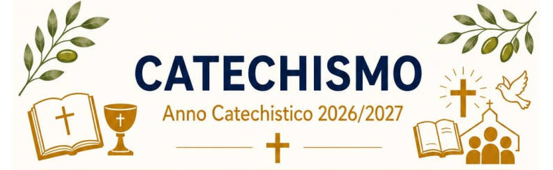 Banner catechismo anno pastorale 2026-27