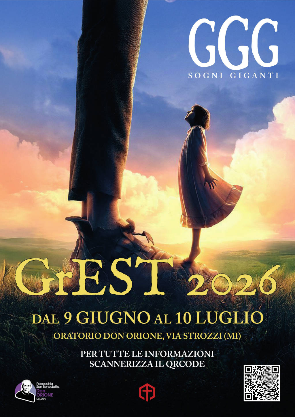 GrEST 2026, Oratorio Don Orione - Milano