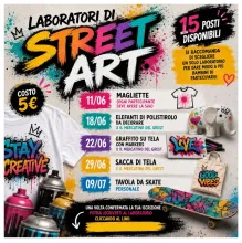 GrEST 2026: poster laboratorio di street art
