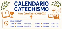 Il calendario del Catechismo, AP 2026-27